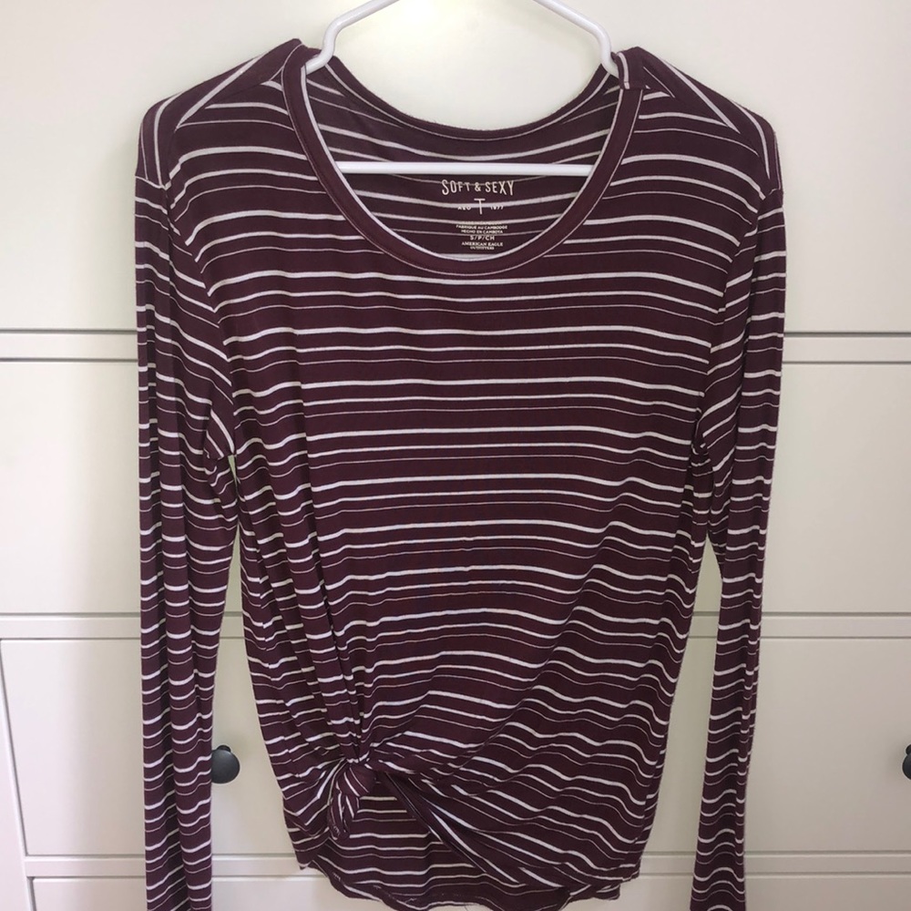 Long sleeve american eagle shirt!!